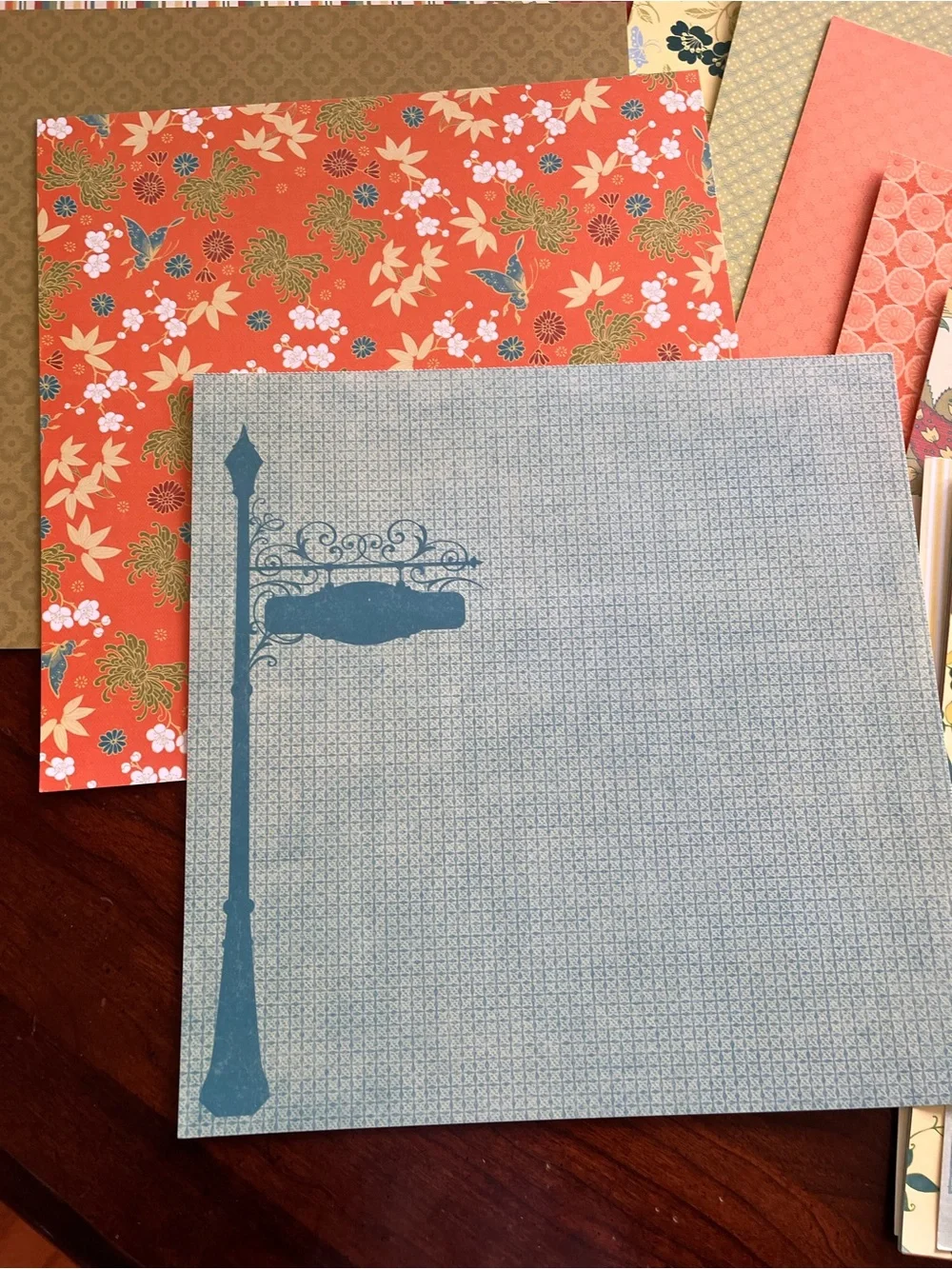 Assorted Scrapbooking Paper, including Anna Griffin - Picture 8 of 16